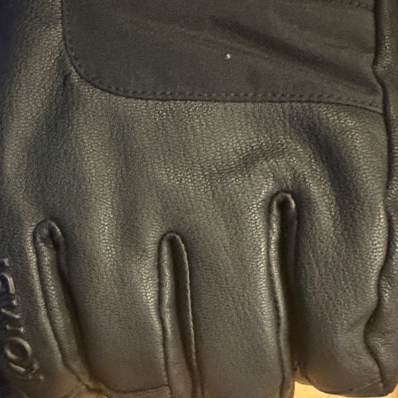 Kombi Men's Black Leather Gloves - Picture 3 of 6